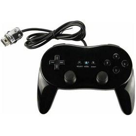Resim Beyaz-klasik Oyun Gamepad İçin Wii Kablolu Oyun Denetleyicisi Oyun Uzaktan Kumanda Pad Konsol Joystick Wii İçin 