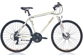 Resim Touring 513 28 Jant 21 Vites 460H HD Altın Beyaz Bisiklet 
