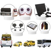 Resim Navistar Full Ahd Araç Kamera Seti 4 Kameralı 320 Gb Harddisk Dahil Kayıtlı 7 Inç Hdmi Ekranlı 