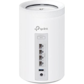Resim TP-Link Deco BE65 (3-Pack) | Wi-Fi 7 Mesh Sistemi | BE9300 Mbps | Fiber Uyumlu | Üç Bant | AI-Roaming | 2.5 Gbps Port | 6 GHz | 200 Cihaz | WPA3 | VPN | Mobil Uygulama ile Kolay Kurulum 
