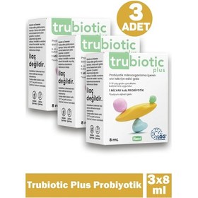 Resim Trubiotic Plus Probiyotik 8 Ml 3 Adet 