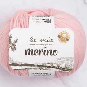 Resim La Mia Merino Pembe El Örgü İpi - L040 - 33786 