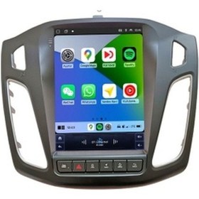 Resim Ford Focus 3-4 Tesla 2012/2017 6gb Ram 64gb Hafıza Carplay Kamera Android Multimedya 12" 