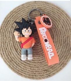 Resim Dragon Ball Silikon Anahtarlık Çanta Süsü Oyuncak Araba Süsü 13245 