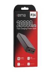 Resim Eıma 20000 Mah Powerbank Hızlı Şarj Destekli Taşınabilir Şarj Cihazı Beyaz 