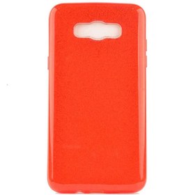 Resim Samsung Galaxy J7 Core Uyumlu Kılıf Shining Silikon Kırmızı 