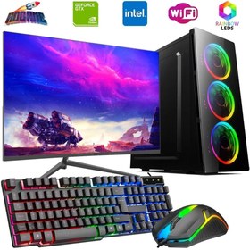 Resim COLLECT INTEL I5 3N 16GB 1TB SSD 4GB GTX1050TI 24" Monitörlü Oyun Bilgisayarı 