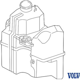 Resim CAM SU DEPOSU S60/S80/V70/XC70 