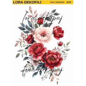 Resim Lora Dekopaj Sulu Transfer Kağıdı - 410 25x35 Cm 