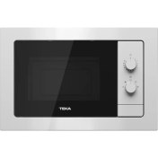 Resim Teka MB 620 BI WH Ankastre Mikrodalga Fırın Beyaz Cam 20 lt 40584001 