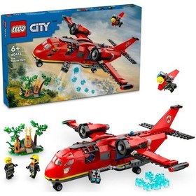 Resim LEGO® City İtfaiye Kurtarma Uçağı 60413 6+ Yaratıcı Oyuncak Yapım Seti - 478 Parça 