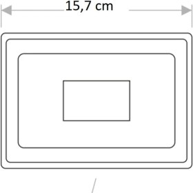Resim Cata CT-4657 30W/6400K Slim LED Projektör 