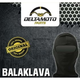 Resim Delta Balaklava Siyah 