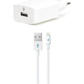 Resim FonModa Ttec Speed Charger Iphone Şarj Aleti 2.1a Beyaz 