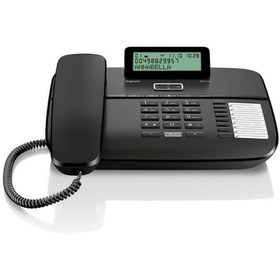 Resim Gigaset DL580 Siyah Ekranlı Masa Üstü Telefon Caller ID Handsfree 