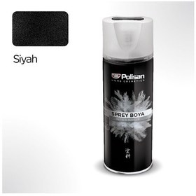 Resim Polisan Metalik Sprey Boya 400 ML. Metalik Siyah 