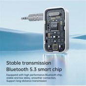 Resim Bluetooth 5.3 Verici Alıcı Adaptörü Kablosuz Ses 