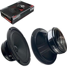 Resim Massıve MS-M8B Oto Midrange 20CM 400 Watt (150 Rms) 2 Adet 