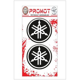Resim YAMAHA UYUMLU LOGO STICKER 4CM 