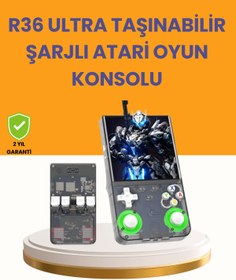 Resim ZERO LAND DRNDS R36 Ultra Taşınabilir Konsol – 3000 mAh Batarya, WiFi ve RGB Destekli, (123751) 30.000 Oyun 