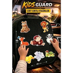 Resim Kurra Store Chevrolet Tahoe GMT410 5.7 I V8 4WD 3 Dr 254 Hp 1997 Uyumlu Kids Guard Araba Koltuk Arkası Çocuk Eğlence ve Seyahat Aktivite Seti Hayvanlar 