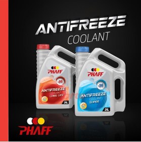 Resim PHAFF Organik Mavi Antifiriz 3l -56 Derece Coolant Süper 