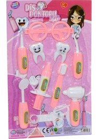 Resim Kartela 5985 Kız Diş Doktor Seti 10 Parça 