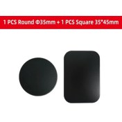 Resim GongtuShop 2 Adet 35MM 35 45MM Tarzı Ack Metal Plaka Disk Mıknatıs Araç Telefon Tutacağı Demir Sac Etiket Mıknatıs Cep Telefonu Tutucu Araç Standı Montajı (Yurt Dışından) 