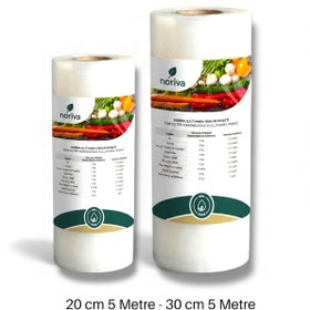 Resim Noriva 20 Cm 1 Adet 30 Cm 1 Adet Ev Tipi Rulo Vakum Poşeti 