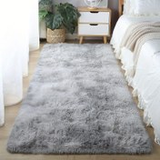 Resim 1/2 adet Yumuşak Peluş Davul Halısı - Makinede Yıkanabilir Kabarık Şaşaklı Halı ile Pelüş Taban, Karışık Renkler için Yatak Odası, Oturma Odası, Yurt ve Evcil Hayvan Dostu Ev Dekoru, Evcil Hayvan Dostu Halı | Rahat Ev Dekoru | Yumuşak Kumaş Halı 