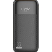 Resim Linktech Pd13 Premium 10000 Mah Pd 30W Süper Hızlı Powerbank Siyah 