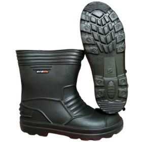 Resim Akınal Bella Ab80-10 Unisex Eva Ultra Hafif Poli Taban Kısa Yağmur Çizmesi 