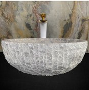 Resim SİPAHİMARBLE Tundra Gri Dışı Çizik Tarama Lavabo 