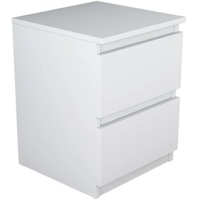 Resim Gizli Bölmeli Nfc Kartlı Komodin Beyaz 