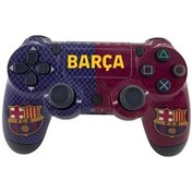 Resim PS4 Uyumlu Kablosuz Oyun Kolu Android Tv Pc Uyumlu Kablo Dahil Barça 