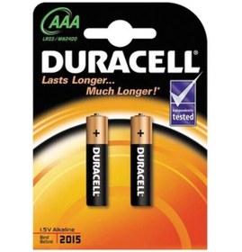 Resim Duracell LR03/MN2400 AAA İnce Kalem Pil 2'li 