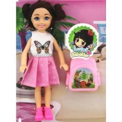 Resim Baonier Beyaz Elbiseli Bebeğim Seyahatte 