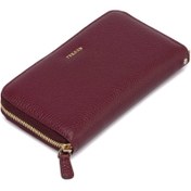 Resim Bordo Deri Kadın Cüzdan - S1CB00005734-M71 