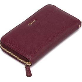 Resim Bordo Deri Kadın Cüzdan - S1CB00005734-M71 