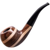 Resim VAUEN Wood 842 9mm. Filtreli Akrilik Saplı Pipo (209454) 