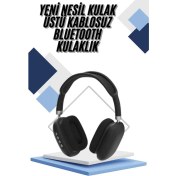 Resim Techno Stock Yeni Nesil Bluetooth Kulaklık Kulak Üstü Anc Özelliği Yüksek Ses Kaliteli 