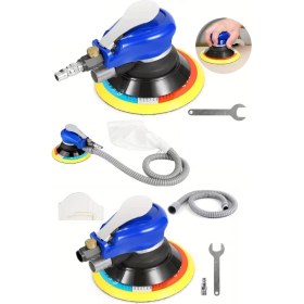 Resim Toz Emişli Havalı Eksantrik Dairesel Zımpara 150 mm AT-980V 