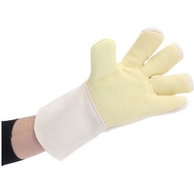 Resim Kevlar Eldiven - Beş Parmaklı Eldiven -500°C Yüksek Isı Dayanıklı 