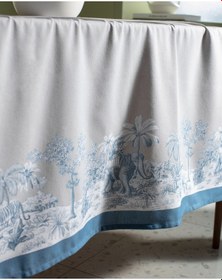 Resim Madame Coco Ravage Masa Örtüsü - Gri/mavi - 150x200 Cm 8684427278109 Gri 
