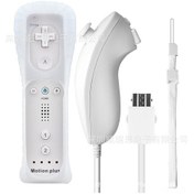 Resim Geeksen Wii Kumanda Seti - Hızlı Tepkili, Dayanıklı Ve Kullanışlı Beyaz Kablosuz Kontrolör Optik 
