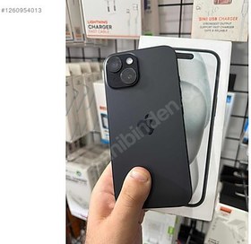 Resim Apple iPhone 15 İkinci El TR | 128 GB | Siyah 