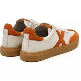 Resim Sneaker Günlük Kadın Mar-25y-192-3030 John May Orange Süet-bej Cilt-orange Süet Orange Turuncu 