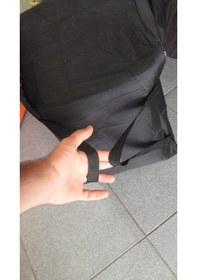 Resim Cajon Kılıfı Tam Boy Fermuarlı Parlak Paraşüt Kumaş Standart Boy 