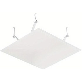Resim Topnotch 23.62 X 23.62 Inch Beyaz Kare Tavan Kliması Rüzgarlığı Anti Direkt Üfleme Menfez Kapağı Kancalı 60x60 