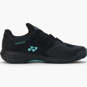 Resim Yonex Sonicage Wide Erkek Siyah Tenis Ayakkabısı 
